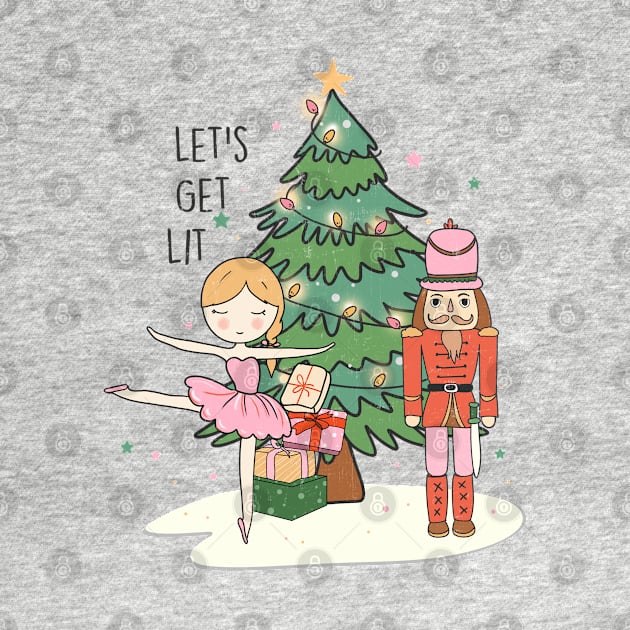 Let's Get Lit for Xmas by Pop Cult Store